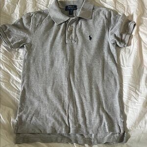Polo by Ralph Lauren Kids Light Gray Polo Shirt